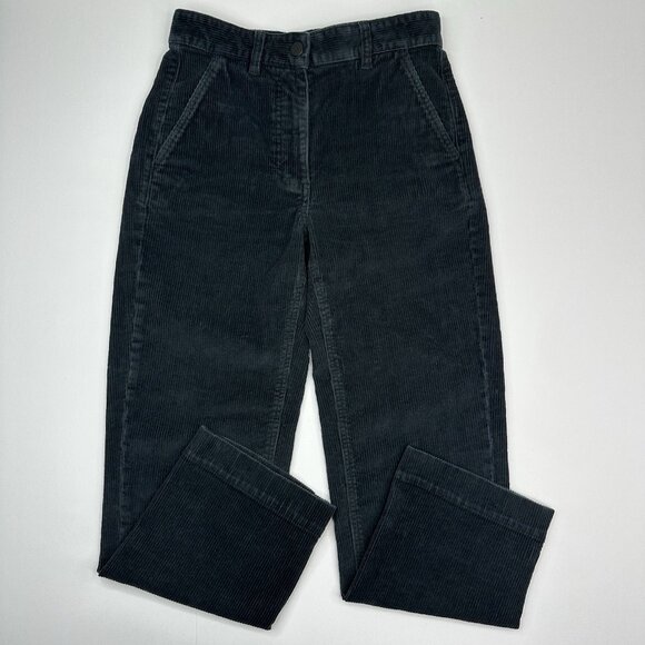 Everlane Women’s Green The Straight Leg Corduroy Pant 2/W28.25/L26 - Picture 1 of 12